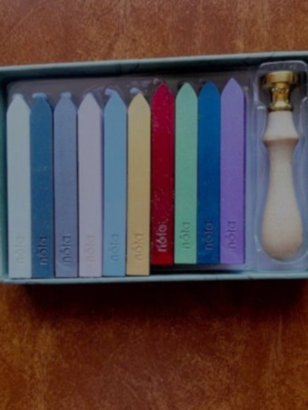 NWOT Nota Wax Seal Set Floral